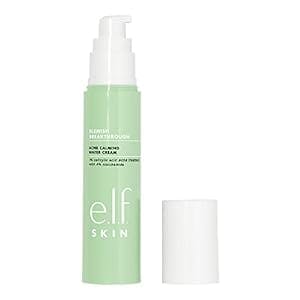 e.l.f. SKIN Blemish Breakthrough Acne Calming Water Cream, Lightweight Face Moisturizer For Fighting Acne, Contains Niacinamide, Vegan & Cruelty-Free