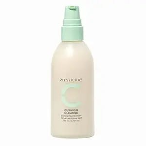 ZitSticka CUSHION CLEANSE, Non-Stripping, Barrier-Boosting, Hydrating Facial Cleanser for Sensitive, Breakout-Prone Skin, 140ml (Pack of 1)