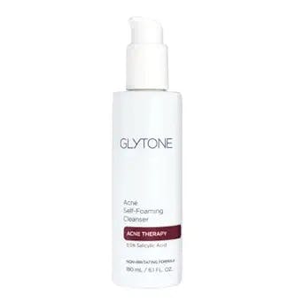 Glytone Acne Treatment Spray for Back & Chest - 2% Salicylic Acid - For Body Acne - Quick Dry, Upside Down Pump - Fragrance-Free - 8 fl. Oz.