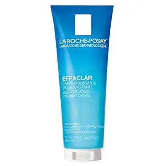 The La Roche-Posay Effaclar Deep Cleansing Foaming Facial Cleanser is a gam