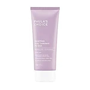 Say Goodbye to Sweaty Pimples with Paula's Choice Weightless Body Treatment