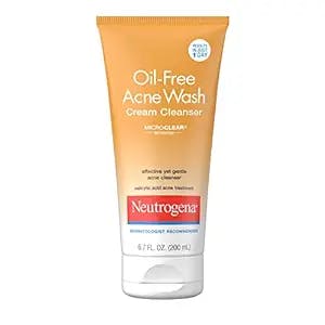 No More Acne, No More Problems: Neutrogena Oil-Free Acne Face Wash Cream Cl