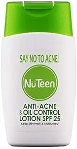 NU Teen Acne Away Lotion SPF25 50g minimize pores, Reduce Formation of Pimple