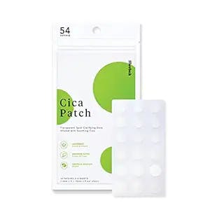 Meebak Cica Acne Pimple Patch for Face - (1 Pack, 54 Count) Acne Spot Treatment for Blemishes and Zit