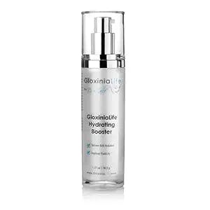 GloxiniaLife by Dr. Calle Hydrating Booster- Moisturizer with Hyaluronic Acid- For Acne Prone and Aging Skin- For teens and Adults- Facial Hydrating Serum, Anti Aging, Anti Wrinkle, 1.77 oz