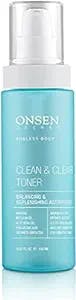 Get a Clear Skin with Onsen Secret Clean & Clear Face Toner - Our Honest Re