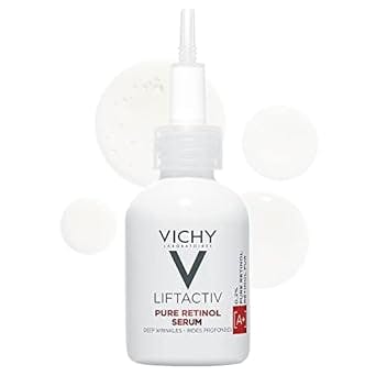 Vichy LiftActiv Pure Retinol Serum for Face | Resurfacing Anti-Aging Face Serum for Wrinkles, Fine Lines, and Dark Spots | Boosts Collagen Production to Smooth and Firm Skin | 1 Fl. Oz.