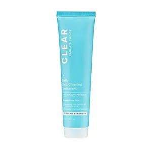 Paula’s Choice CLEAR Daily Skin Clearing Treatment with Benzoyl Peroxide for Facial Acne and Redness Relief, 2.25 Fl. Oz. (Regular Strength)