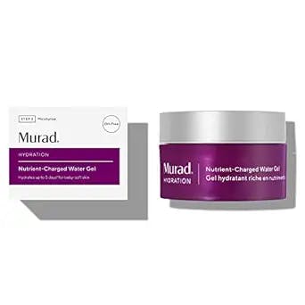 Murad Nutrient-Charged Water Gel - Hydration Face Moisturizer - Lightweight Hydration Gel Moisturizer with Minerals, Vitamins and Peptides Backed by Science, 1.7 Fl Oz