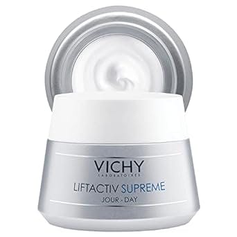 Vichy LiftActiv Supreme Anti Aging Face Moisturizer, Anti Wrinkle Cream, Firming and Hydrating Cream to Smoothe Skin, Day Cream Suitable for Sensitive Skin , 1.69 Fl Oz (Pack of 1)