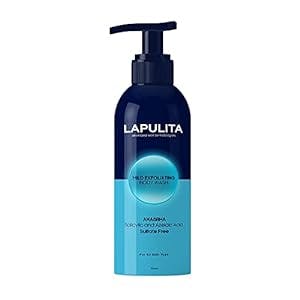 LAPULITA Body Acne Removing Shower Gel, Acne Pimple Treatment, All-Natural Acne treatment gel, Mild Exfoliating Body Wash, 150 mL - 5.07 Oz