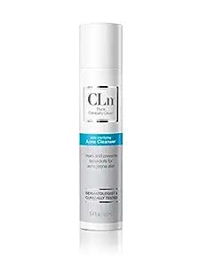 CLn® Acne Cleanser - Acne Wash with Salicylic Acid and Preserved with Sodium Hypochlorite, Non-Irritating, Fragrance Free (3.4 fl oz)