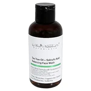 Skin Nutrition Botanicals Tea Tree Oil & Salicylic Acid Balancing Face Wash, 1 oz.