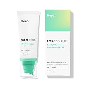 TheAcneList.com's Review of Force Shield Superlight Sunscreen SPF 30 from H
