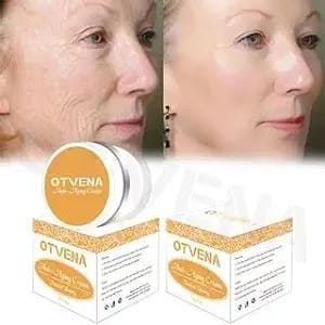 OTVENA RAPID REPAIR WRINKLE REMOVER SMOOTH LINES ON FACE NECK CHEST ANTI-AGING NIGHT CREAM HYALURONIC ACID COLLAGEN VITAMIN C FIRMER YOUNGER LOOKING SKIN 50MG