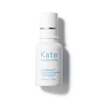 Kate Somerville EradiKate Salicylic Acid Acne Treatment - Clinically Formulated Overnight Face Cream Prevents Breakouts and Smooths Skin, 1 Fl Oz