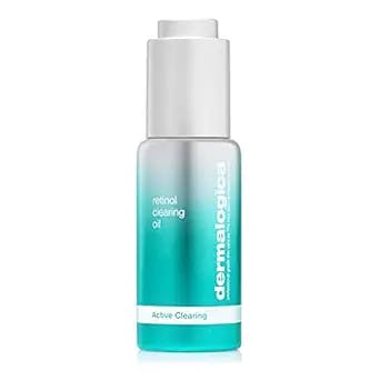 Dermalogica Retinol Clearing Oil Face Serum with Salicylic Acid - Anti-Aging Acne Treatment That Delivers Clearer, Vibrant Skin by Morning, (1 Fl Oz)