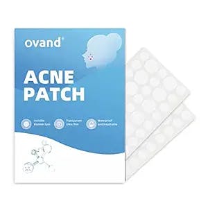 ovand Acne Pimple Patches, Acne Treatment for Face, Ultra-Thin Hydrocolloid Spot Stickers Provide Optimal Healing for Pimples, Extra Adhesion Pimple Patches for Face Zit Patch-2 Sizes 72 Acne Dots