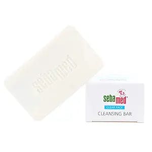 SEBAMED Clear Face Teenage Cleansing Bar 100g - Effectively Reduces Pimples and Blackheads - For Impure and Acne Prone Skin - Pack of 2