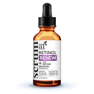 artnaturals Retinol Serum for Face (1 Fl Oz / 30ml) - with Vitamin C, 2.5% Retinol Oil & Hyaluronic-Acid - Skin Clearing - Anti-Aging, Anti-Wrinkle Eye Serum - Skin Repair,Night Therapy