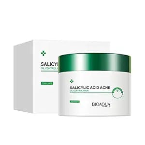 BIOAQUA Salicylic Acid Remove Acne Oil Control Mask Moisturizing Niacinamide Facial Skin Care 120g/4.23oz