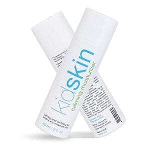 Kidskin Calming Moisturizer, Facial Moisturizing Lotion for Kids 6 and Up, Moisturizer for Dry Skin and All Skin Types, Kids Lotion with White Tea Extract, Gentle Skin Moisturizer, 60 ml