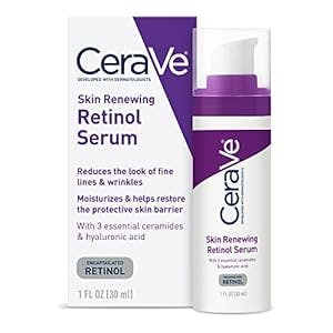 CeraVe Anti-Aging Serum: The Retinol Infused Cream Serum for Smoothing Fine