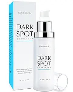 EnaSkin Professional Dark Spot Remover for Face and Body, Perfecting Dark Spot Corrector Serum Treatment, Melasma, Freckle, Sun Spot, Hyperpigmentation, Blemish, Brown Spots for Men&Women(1.0 Fl Oz)