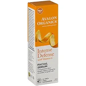 Avalon Organics Intense Defense with Vitamin C Facial Serum 1 oz