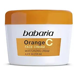 Babaria Vitamin C Face Cream - Brightens Your Complexion - Improves Elasticity with High Moisturizing Formula - Fades Away Sun Spots and Discoloration - Protects Against Airborne Pollutants - 4.2 oz