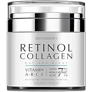 EnaSkin Retinol Cream For Face Night and Day, Skin Cream with Retinol Collagen Face Cream, Vitamin C Moisturizer, Retinol Moisturizer for Face Sensitive Skin