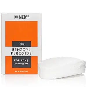 111MedCo 10% Benzoyl Peroxide Acne 4oz. Soap Bar - Your New Acne Fighter!