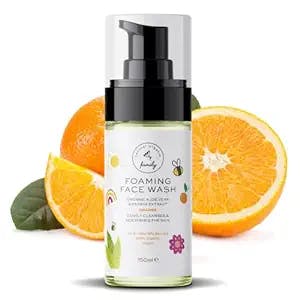 Gentle Kids Foaming Face Wash Organic – Natural - Vegan - Toxin-Free - Sulphate Free – Paraben Free - For Kids and Preteens