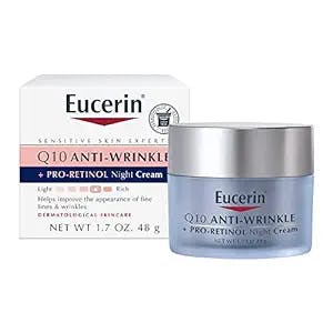 Eucerin Q10 Anti-Wrinkle Night Cream + Pro-Retinol: The Anti-Aging Dream Cr