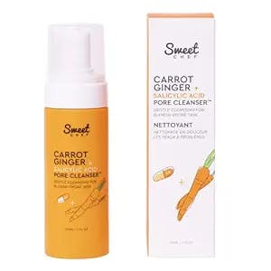Sweet Chef Carrot Ginger + Salicylic Acid Pore Cleanser - The Foaming Face 