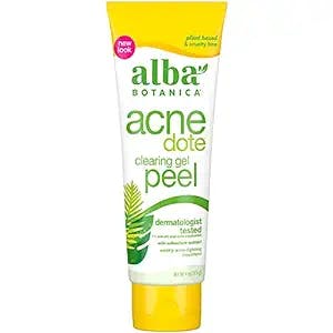 Alba Botanica ACNEdote Clearing Gel Peel Weekly Acne-Fighting Treatment (Packaging May Vary)