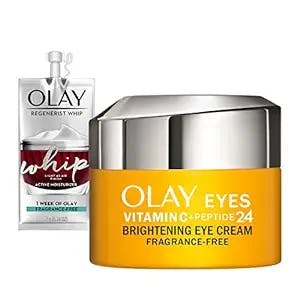 Get that Well-Rested Glow with Olay Vitamin C + Peptide 24 Eye Cream and Wh