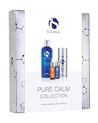 iS CLINICAL Pure Calm Collection, Calming Skincare full Regime, Collection Gift Set, Perfect for red or irritated skin