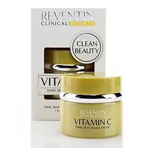 Reventin Vitamin C Face Cream Firming Moisturizer Skin Care Facial Lotion, Potent Vitamin C Gel Cream For Face Targets Dry Skin, Age Spots, Wrinkles, Hyperpigmentation, & Sun Damaged Skin, 1.5 Fl Oz