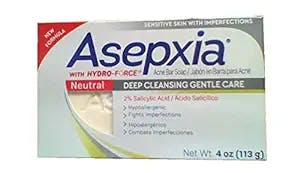 Asepxia Asepxia neutral soap bar 4 ounce, 4 Ounce