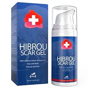 [NEW 2023] Advanced Silicone Scar Gel - 100% Medical Grade Silicone Scar Gel- Reduces Appearance of Scars, Stretch Marks, Surgery Scars, Injuries, Burns and Acne Scars for old and new scars