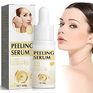 Chemical Peel for Face at Home, 3% AHA 40% Citric Acid Peeling Serum, Acne Treatment for Face, Professional Grade Chemical Face Peel for Dark Skin, Dark Spots, Wrinkles, Fine Lines, Acne Spot