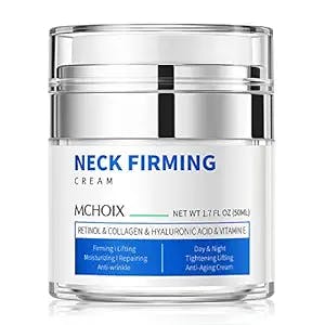 Neck Firming Cream with Retinol, Anti-Aging to Reduce Wrinkles, Improve Skin Activity for Smooth and Youthful Skin Neck Anti-Aging Moisturizer1.7Fl Oz