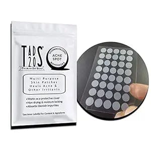 [40] Acne Dot Pimple Patches [8mm SMALL] Cystic Acne Patch, FACE Spot Dots, Zit Stickers, Acne Spot Treatment, tads20