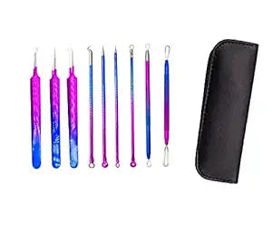 Pop Your Way to Perfect Skin with the 9PCS Blackhead Remover Tool Kit