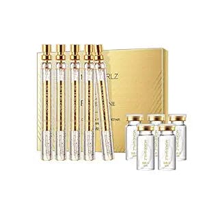 Protein Thread Lift Set Soluble Protein Thread And Nano Gold Essences Combination Gold Facial Serum Active Collagen Thread Absorbable Collagen Pro Active Acne Cleansing Kit Teen