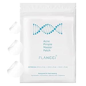 Pimple Patch Acne Patches Facial Skin Care Products, Blackhead Remover Skincare, Pimple Patch for Face and Hydrocolloid Acne Treatment Patch Salicylic Acid, Acne Spot Treatment (24 Count (Pack of 1))