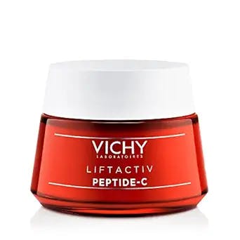 Vichy LiftActiv Peptide-C Anti-Aging Moisturizer, Vitamin C Face Cream with Peptides to Reduce Wrinkles, Firm and Brighten Skin, Paraben Free, 1.69 Fl Oz (Pack of 1)