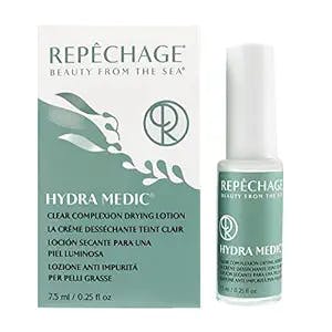 Repechage Acne Spot Treatment for Whiteheads & Pimples - Gentle Drying Lotion with Salicylic Acid for Adults and Teens - Treat Blemish and Spot Overnight, Shrinks Whiteheads & Brightens Skin, 0.25 FL