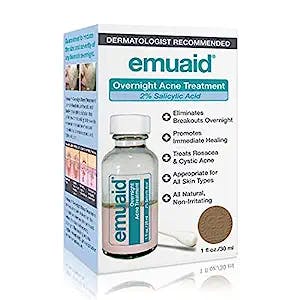 Say Goodbye to Stubborn Pimples with EMUAID Overnight Acne Treatment